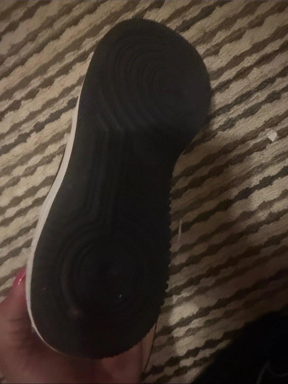 Nike Pink Low-Top Sneakers with Black Swoosh